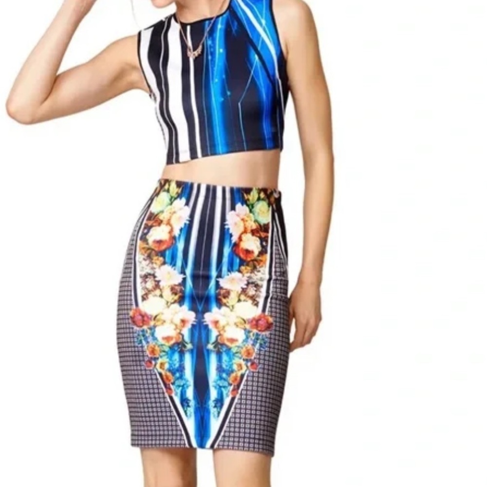 Clover Canyon Winter Solstice top and skirt set
